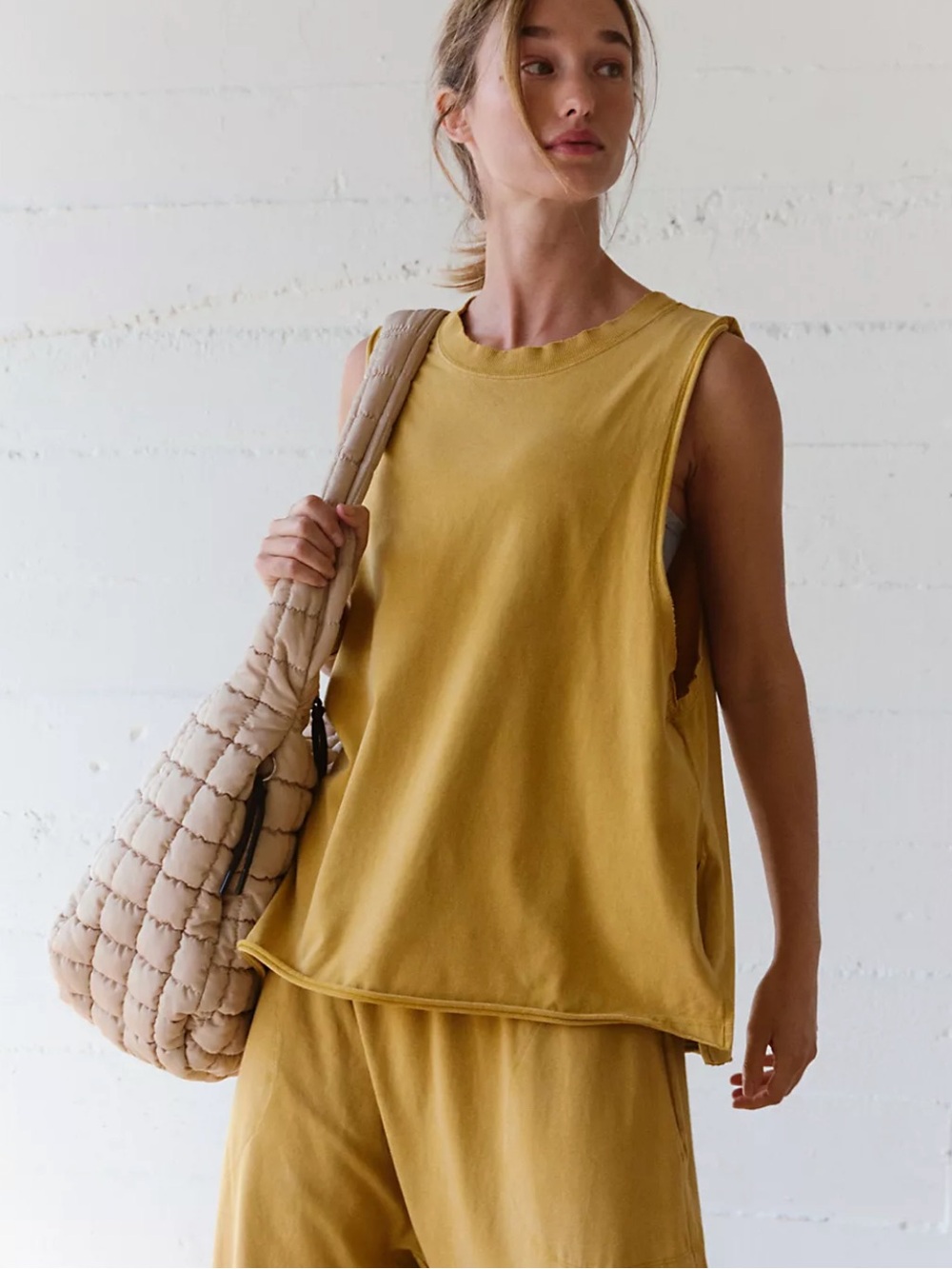 Free People Hot Shot Relaxed Set tank